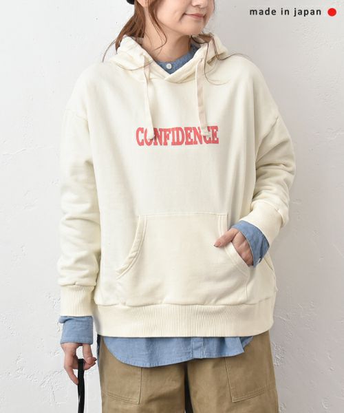 her.｜ロゴ入りスウェットパーカー [[131349H]][C]