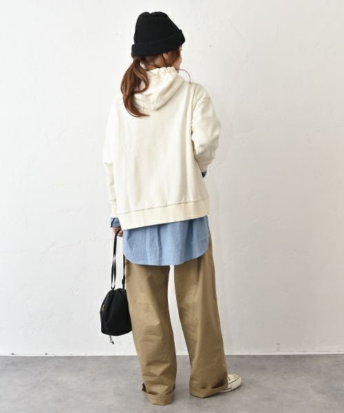 her.｜ロゴ入りスウェットパーカー [[131349H]][C]