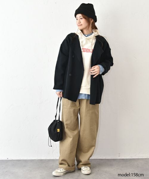 her.｜ロゴ入りスウェットパーカー [[131349H]][C]