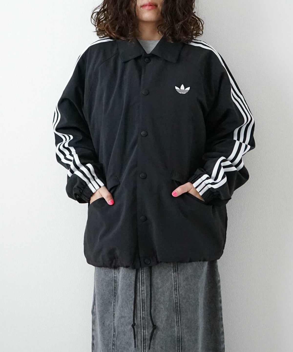 adidas｜3-STRIPES COACH JACKET [[KE3598]][D]