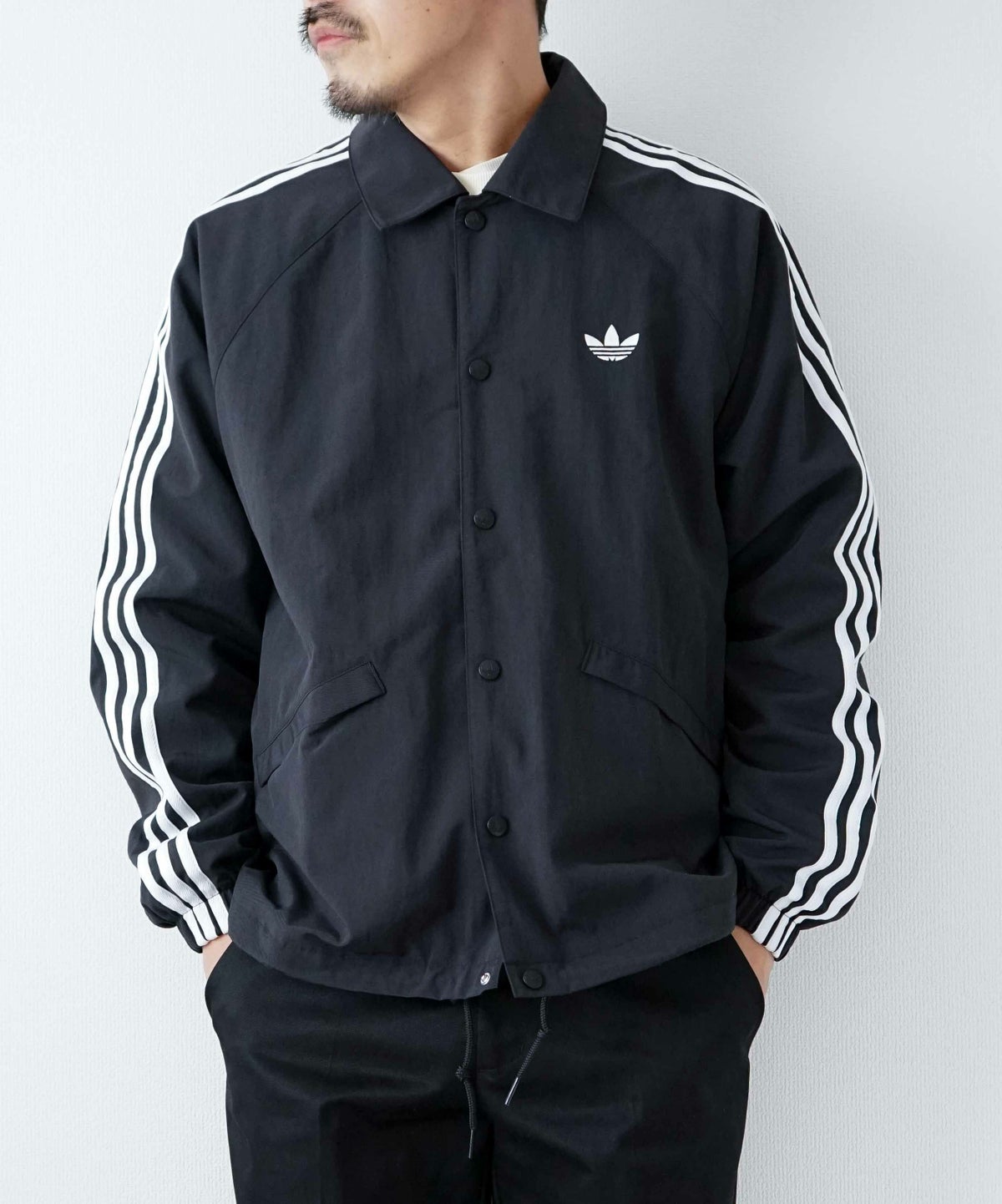 adidas｜3-STRIPES COACH JACKET [[KE3598]][D]