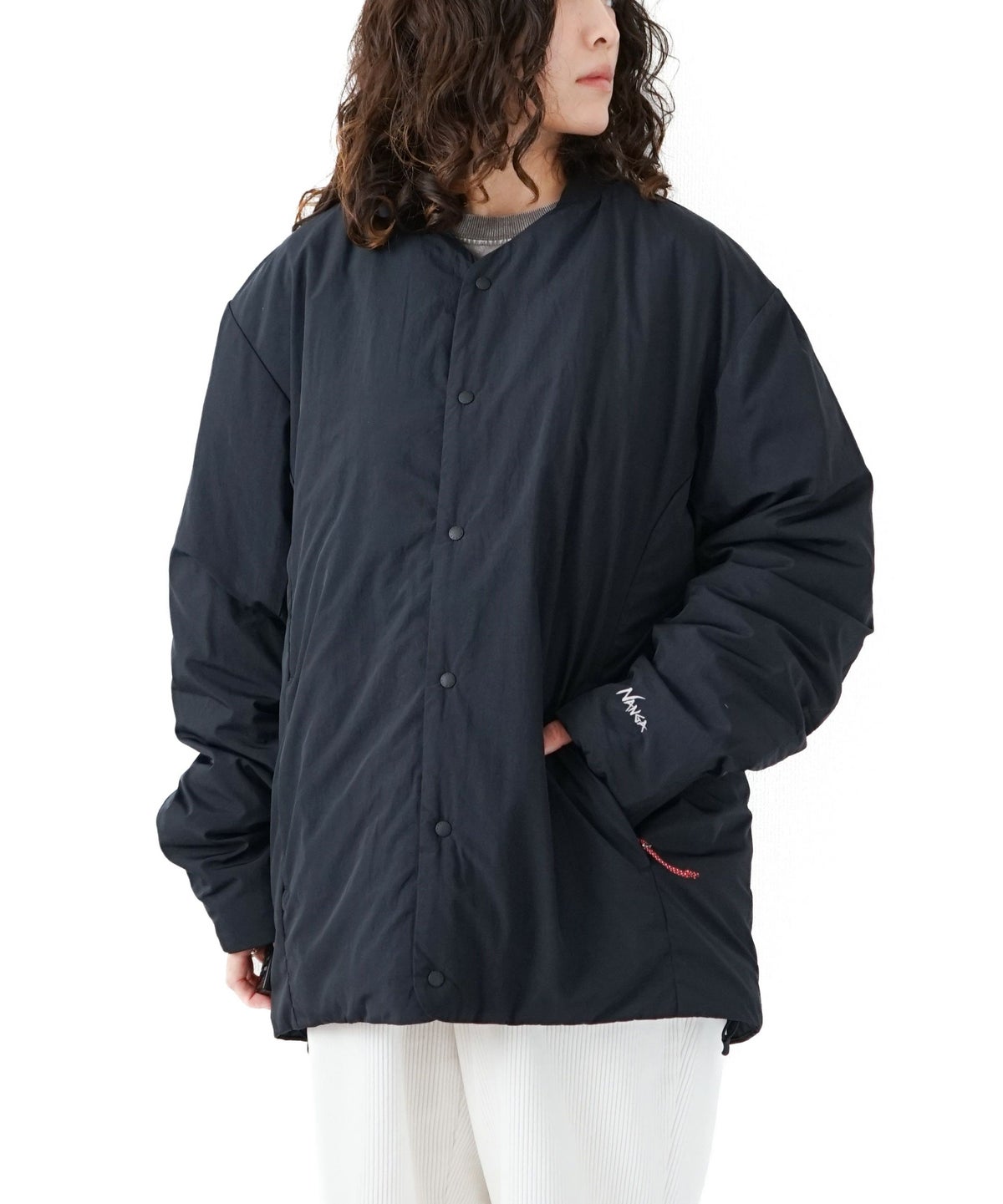 NANGA｜NO COLLAR SOFT DOWＮ CARDIGAN [[N2500-0E004A-26SS]][D]