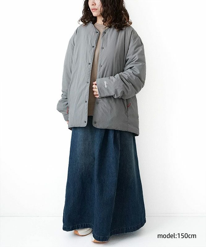 NANGA｜NO COLLAR SOFT DOWＮ CARDIGAN [[N2500-0E004A-26SS]][D]