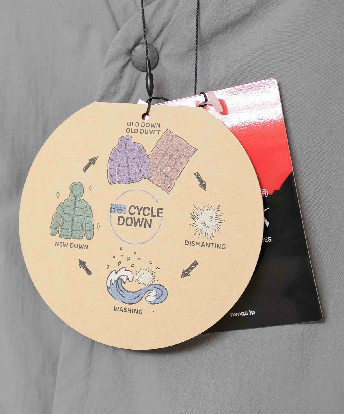  NANGA｜NO COLLAR SOFT DOWＮ CARDIGAN [[N2500-0E004A-26SS]][D]