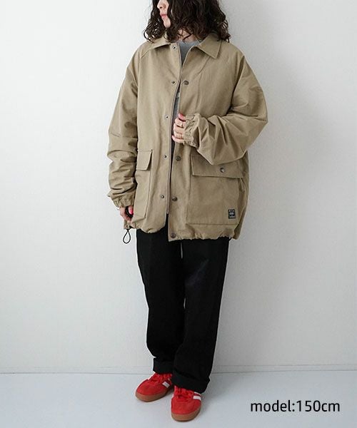 BIG MIKE｜デザインメッシュ コーチジャケット [[102616500]][D]