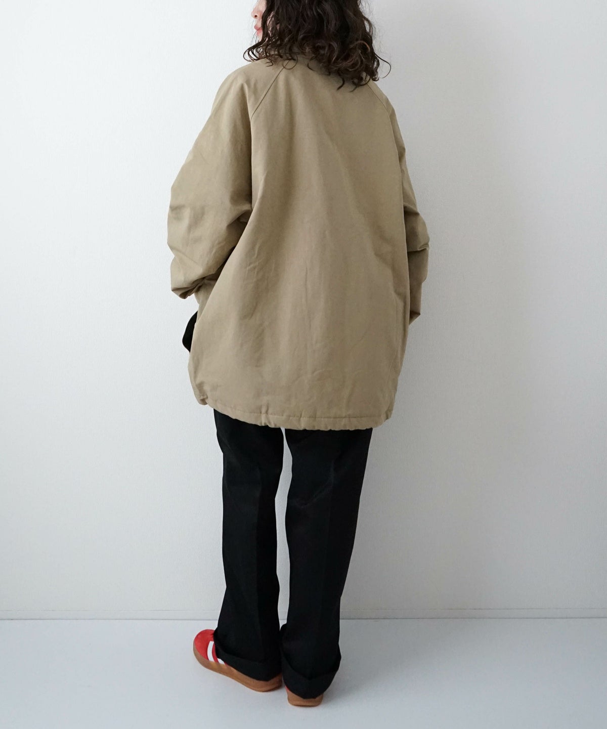 BIG MIKE｜デザインメッシュ コーチジャケット [[102616500]][D]