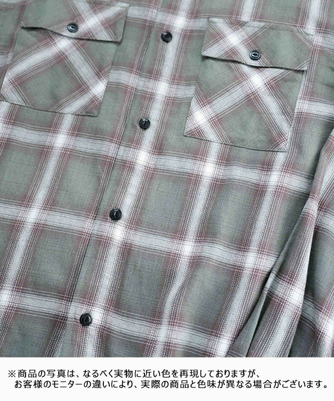 BIG MIKE｜ライトフランネルシャツ [[102615101]][D]