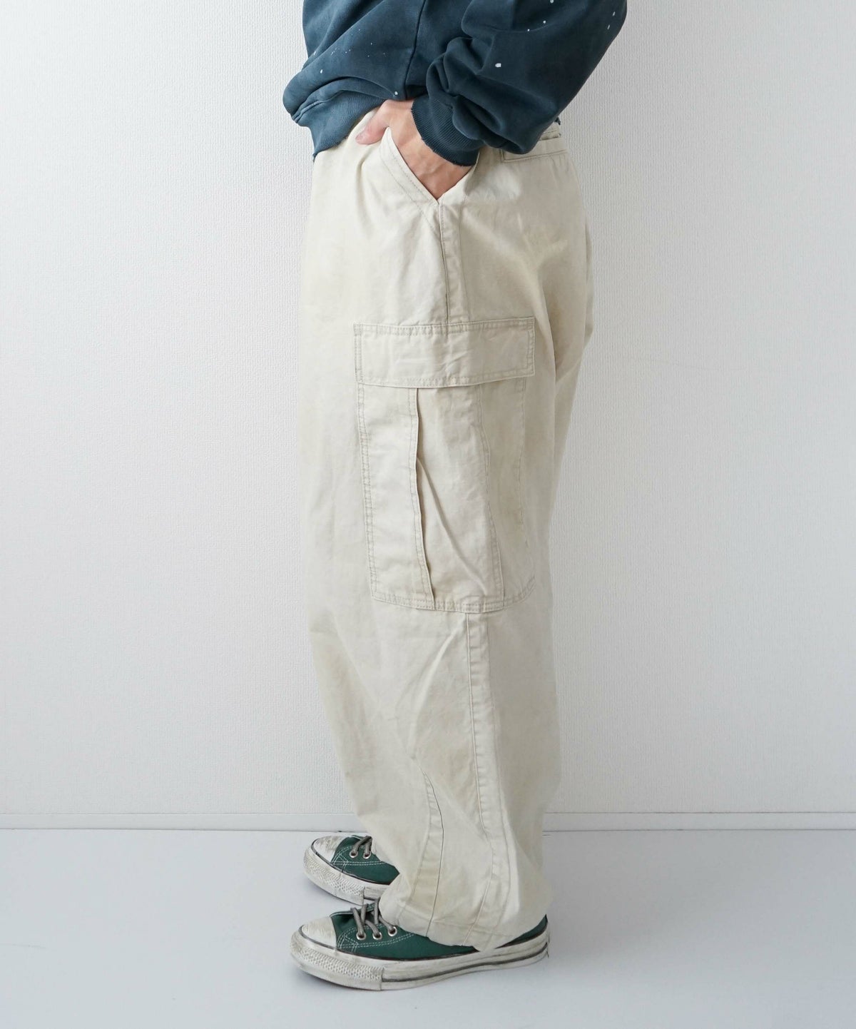 day standard｜Vintage bazooka cargo pants [[661025]][D]