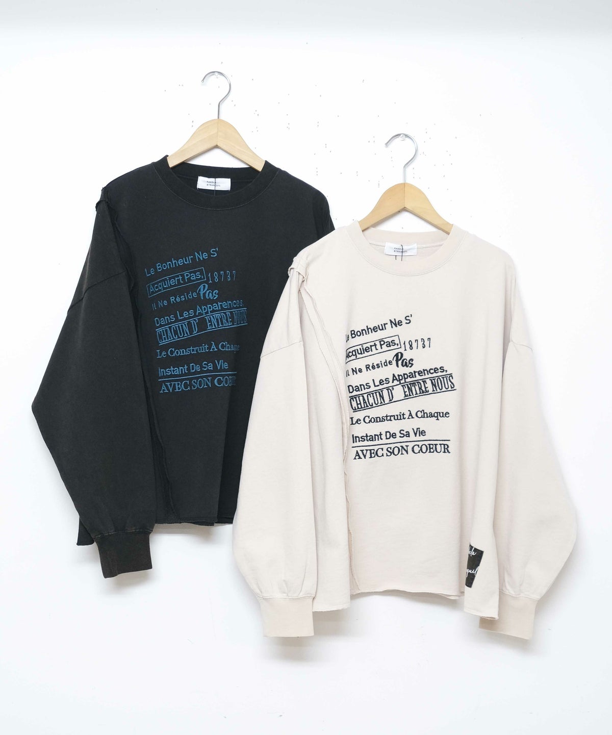 KAKELA & TRANQUIL｜ワイド切り替え刺繍ロゴ [[12510-377-10]][D]