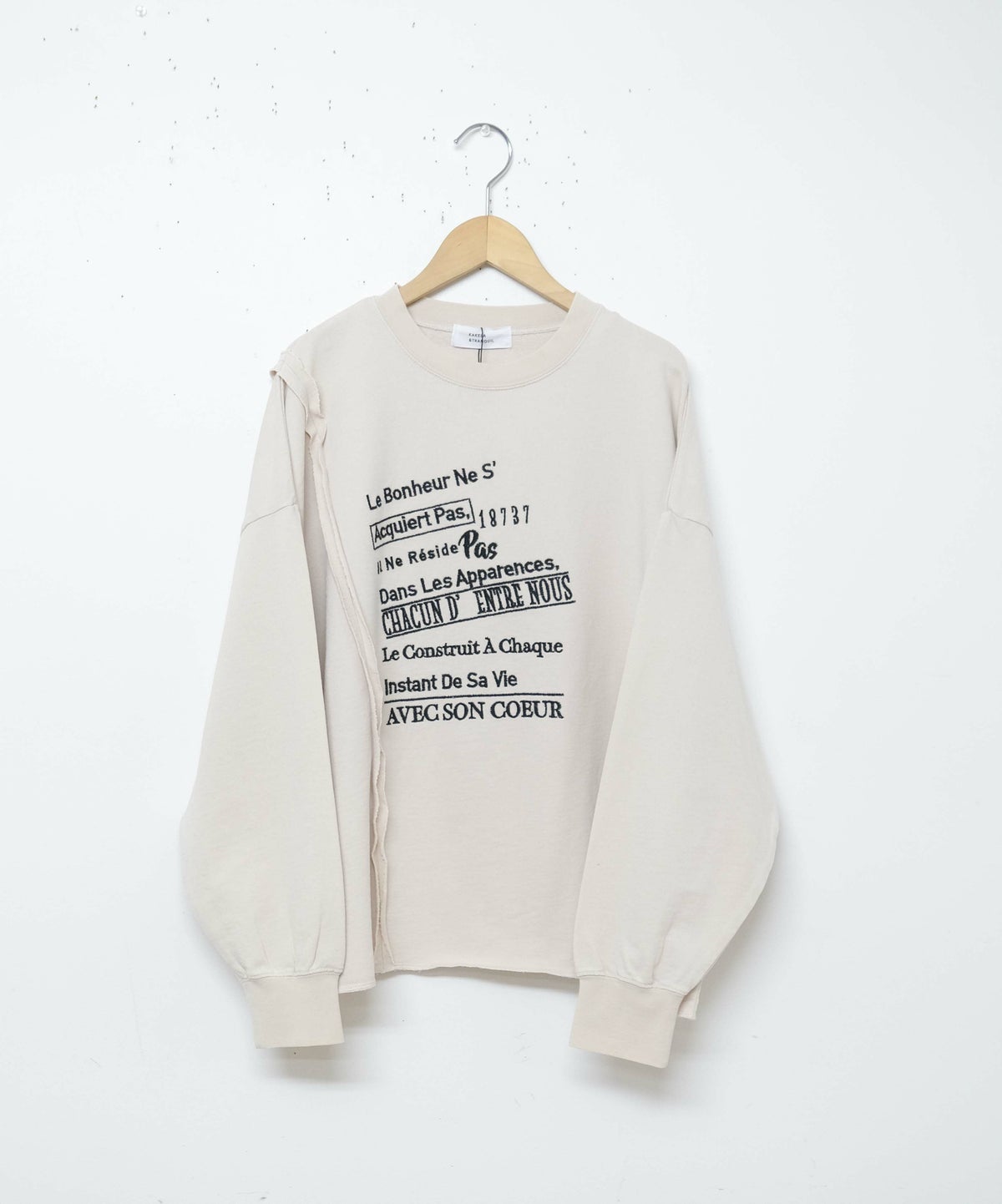 KAKELA & TRANQUIL｜ワイド切り替え刺繍ロゴ [[12510-377-10]][D]