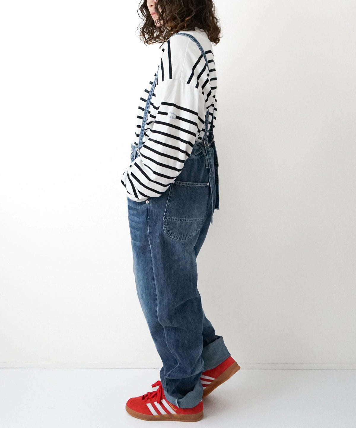 day standard｜サスペンダーテーパードデニムパンツ [[day-036]][D]