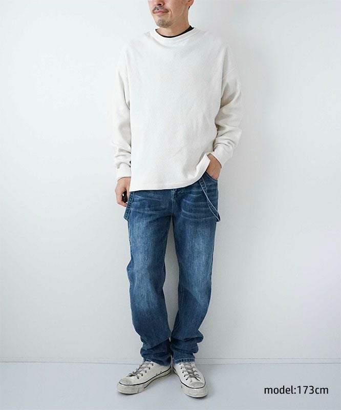 day standard｜サスペンダーテーパードデニムパンツ [[day-036]][D]