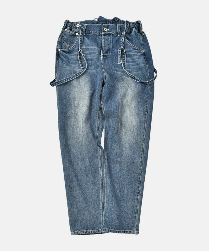 day standard｜サスペンダーテーパードデニムパンツ [[day-036]][D]