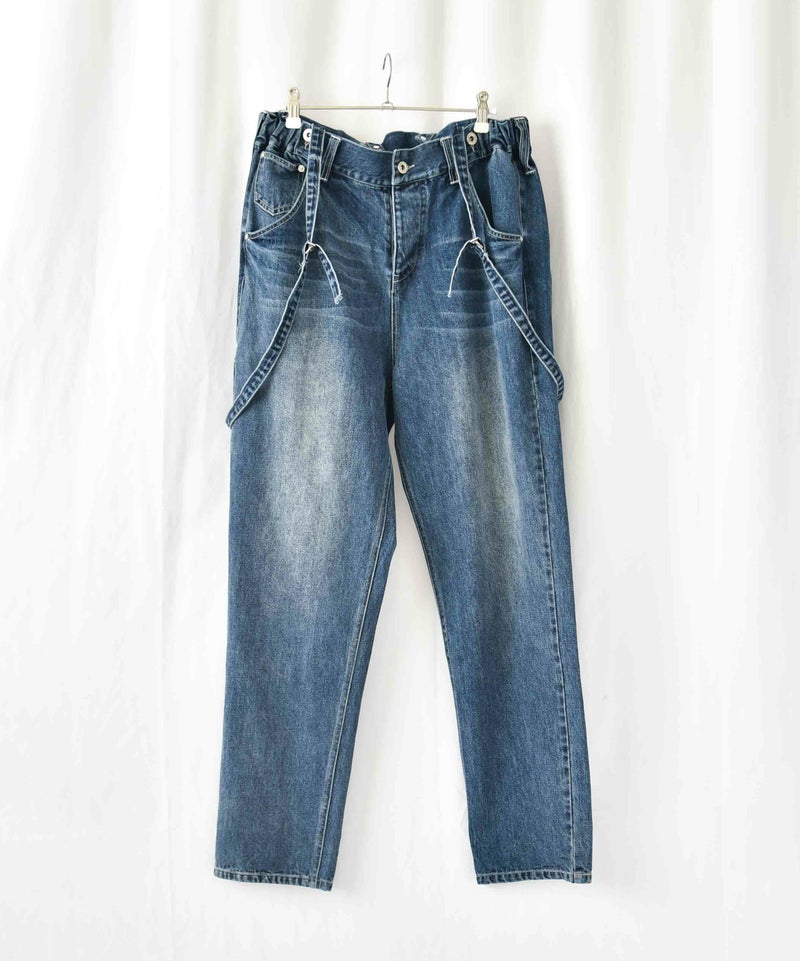 day standard｜サスペンダーテーパードデニムパンツ [[day-036]][D]