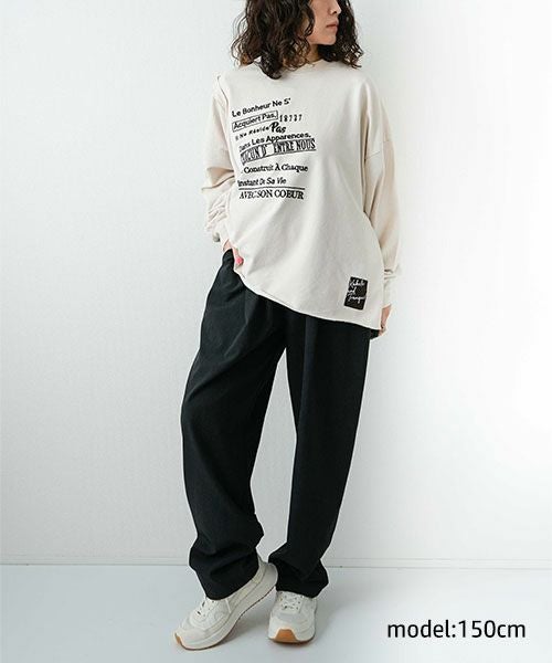 day standard｜ONE-TUCK STRETCH PANTS [[day-032]][D]