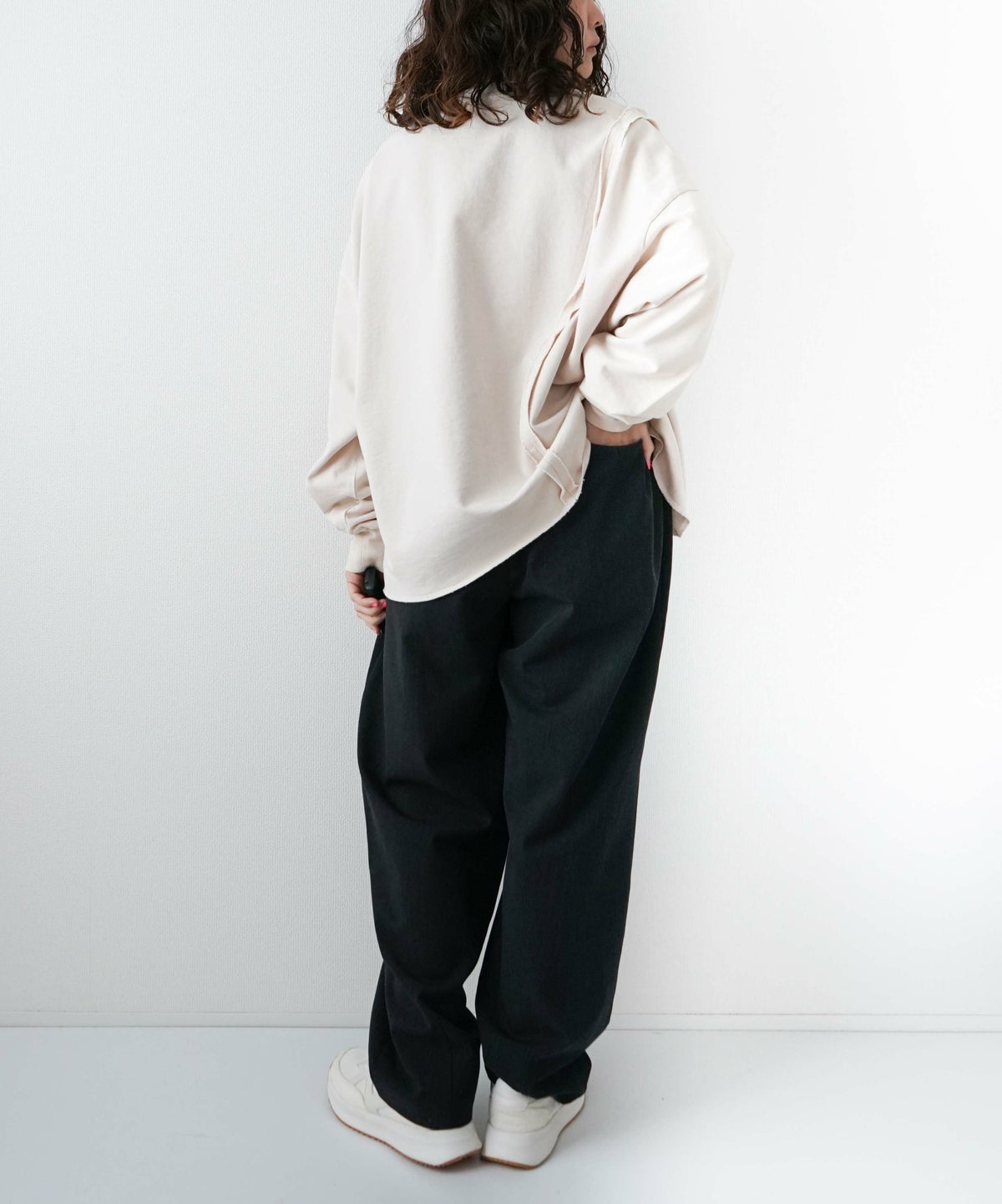 day standard｜ONE-TUCK STRETCH PANTS [[day-032]][D]