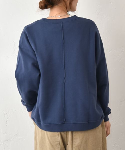 her.｜ヘムラウンドスウェットプルオーバー [[MA-513026-1]][C]