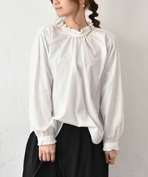 un cinq｜襟フリルプルオーバー [[U-13]][C]