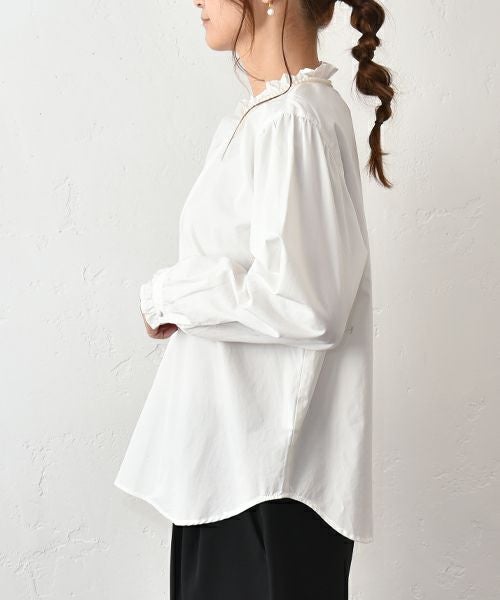 un cinq｜襟フリルプルオーバー [[U-13]][C] | ma28 ONLINE STORE