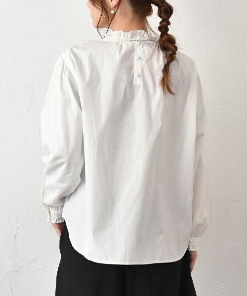 un cinq｜襟フリルプルオーバー [[U-13]][C] | ma28 ONLINE STORE