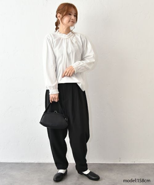 un cinq｜襟フリルプルオーバー [[U-13]][C]