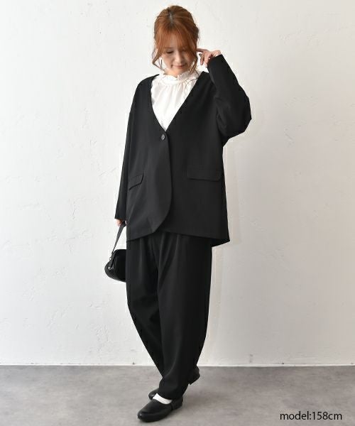 un cinq｜襟フリルプルオーバー [[U-13]][C]