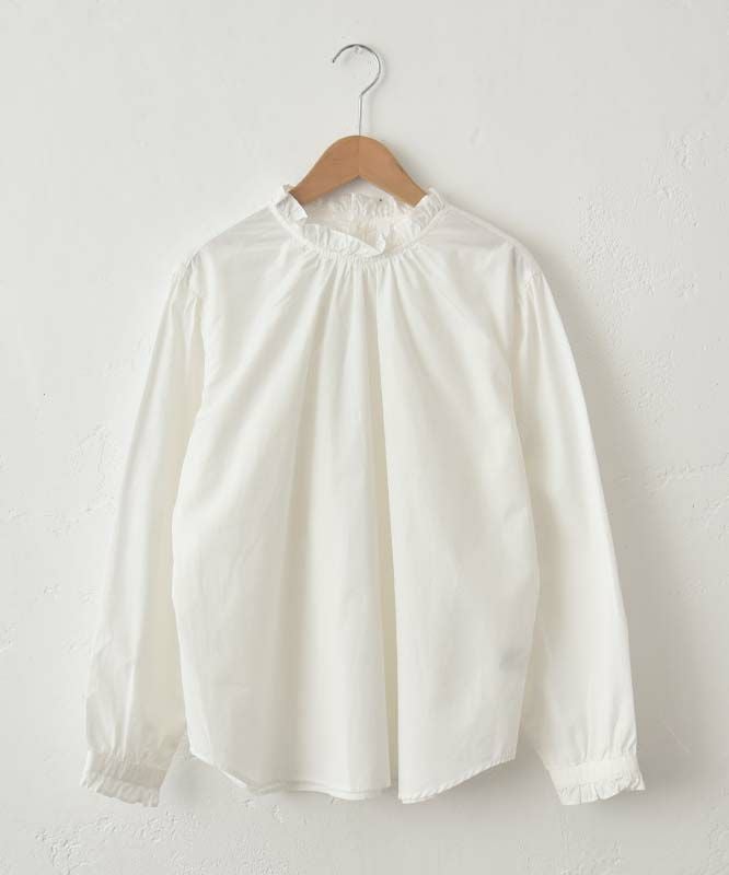  un cinq｜襟フリルプルオーバー [[U-13]][C]