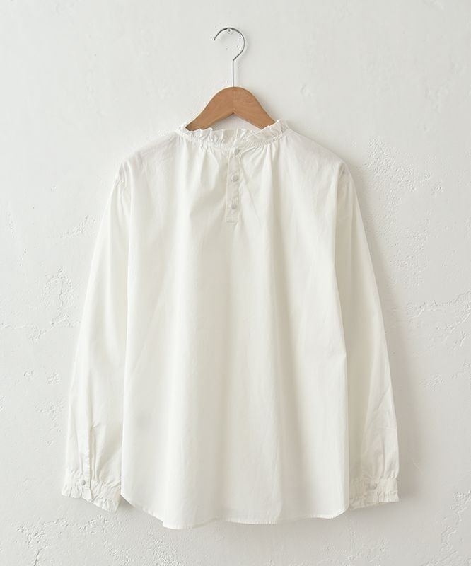  un cinq｜襟フリルプルオーバー [[U-13]][C]