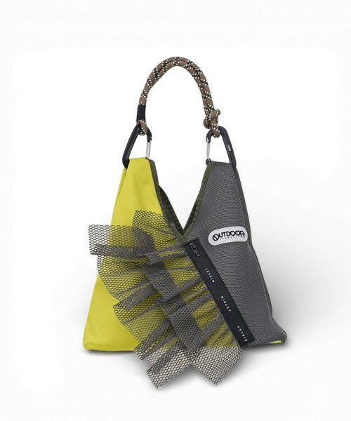 Risley｜トライアングルフリルメッシュBAGミニ [[R2601-TMM47]][F