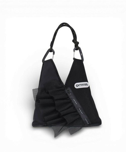 Risley｜トライアングルフリルメッシュBAGミニ [[R2601-TMM47]][F