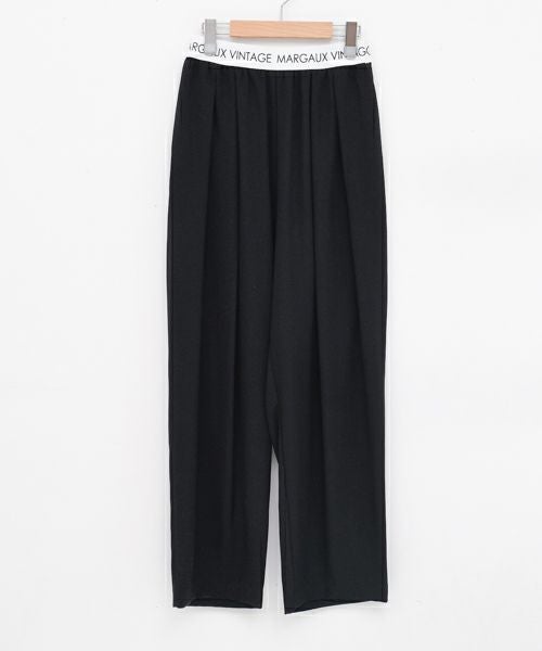 MARGAUX VINTAGE｜ウエストロゴタックパンツ [[MG PT-26007-S]][F