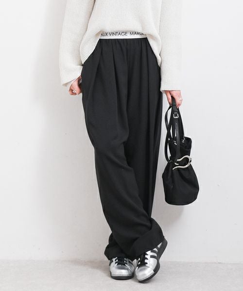 MARGAUX VINTAGE｜ウエストロゴタックパンツ [[MG PT-26007-S]][F