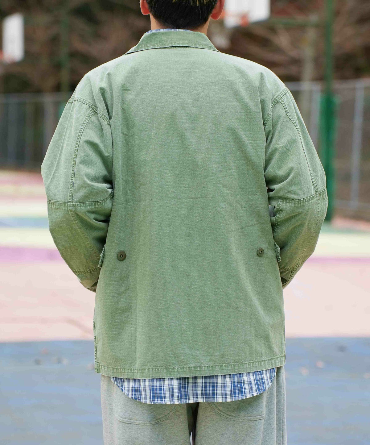 day standard｜Re-dye加工　ミリタリージャケット [[day-028]][D]