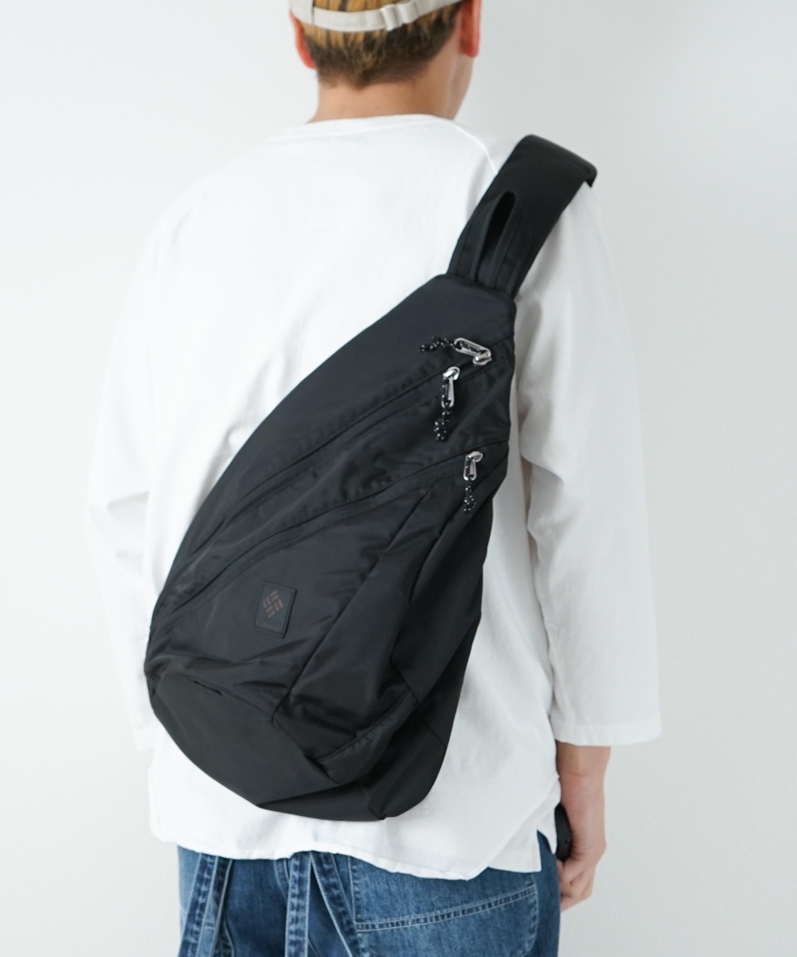 discod 黒 スリングバッグ DSBK ショルダーバッグ ボディバッグ KOH-3386 メンズ スリングバッグ