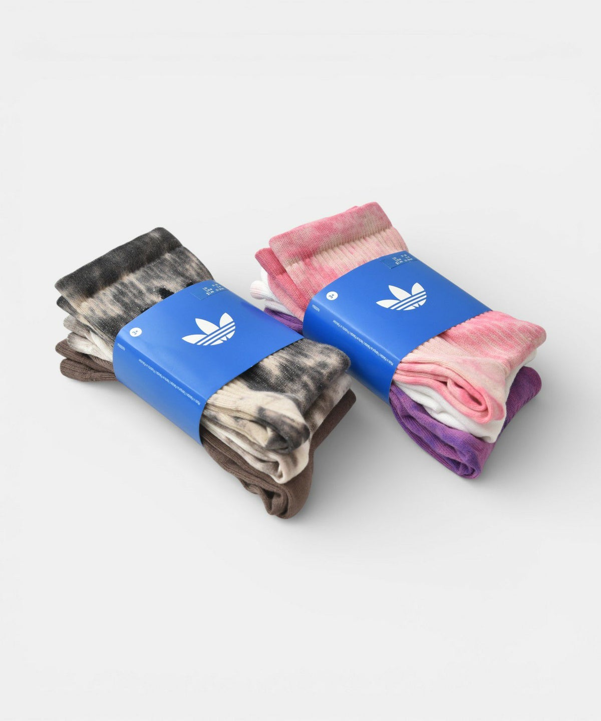adidas｜TIE DYE CREW SOCKS 3 PAIRS [[ZS209(KD0974/KD0973)]][C]