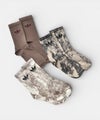 adidas｜TIE DYE CREW SOCKS 3 PAIRS [[ZS209(KD0974/KD0973)]][C]
