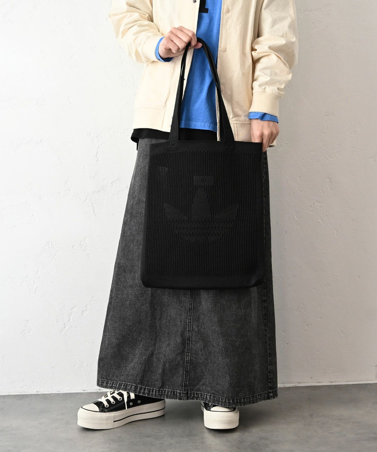 adidas｜CROCHET TOTE BAG [[CE035(KD1001/KD1002)]][C]