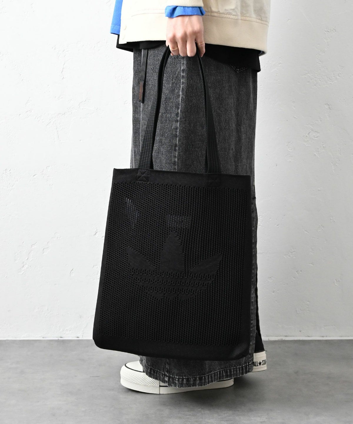 adidas｜CROCHET TOTE BAG [[CE035(KD1001/KD1002)]][C]