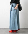  GRAMICCI｜ストレッチデニムロングフレアースカート [[GLSK6-SJP006]][C]