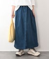  GRAMICCI｜ストレッチデニムロングフレアースカート [[GLSK6-SJP006]][C]