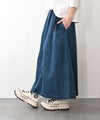  GRAMICCI｜ストレッチデニムロングフレアースカート [[GLSK6-SJP006]][C]