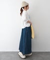  GRAMICCI｜ストレッチデニムロングフレアースカート [[GLSK6-SJP006]][C]