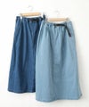  GRAMICCI｜ストレッチデニムロングフレアースカート [[GLSK6-SJP006]][C]