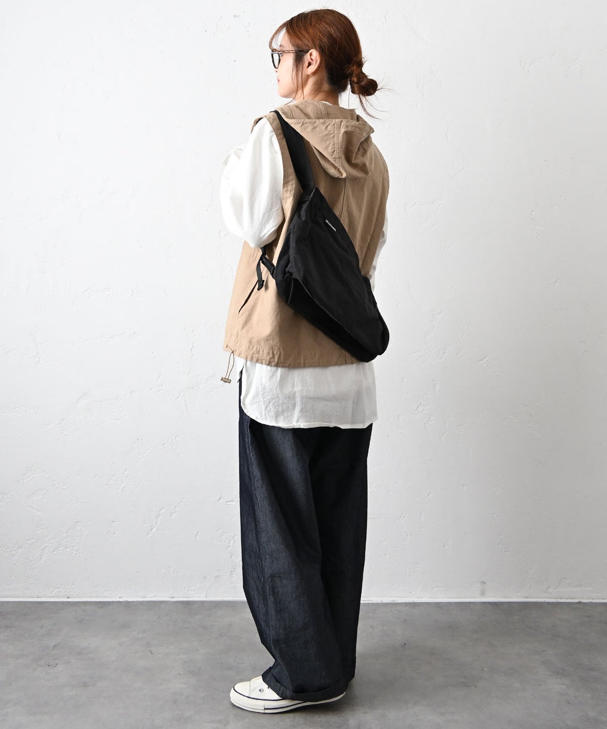 CHROME｜ニュースペーパーメッセンジャーバック [[BJ001BCNL]][C]