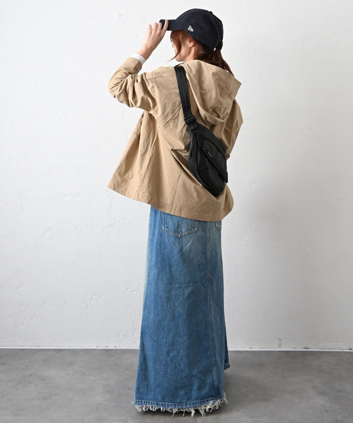 CHROME｜フラップ付きメッセンジャーバック [[BJ009MABK]][C]