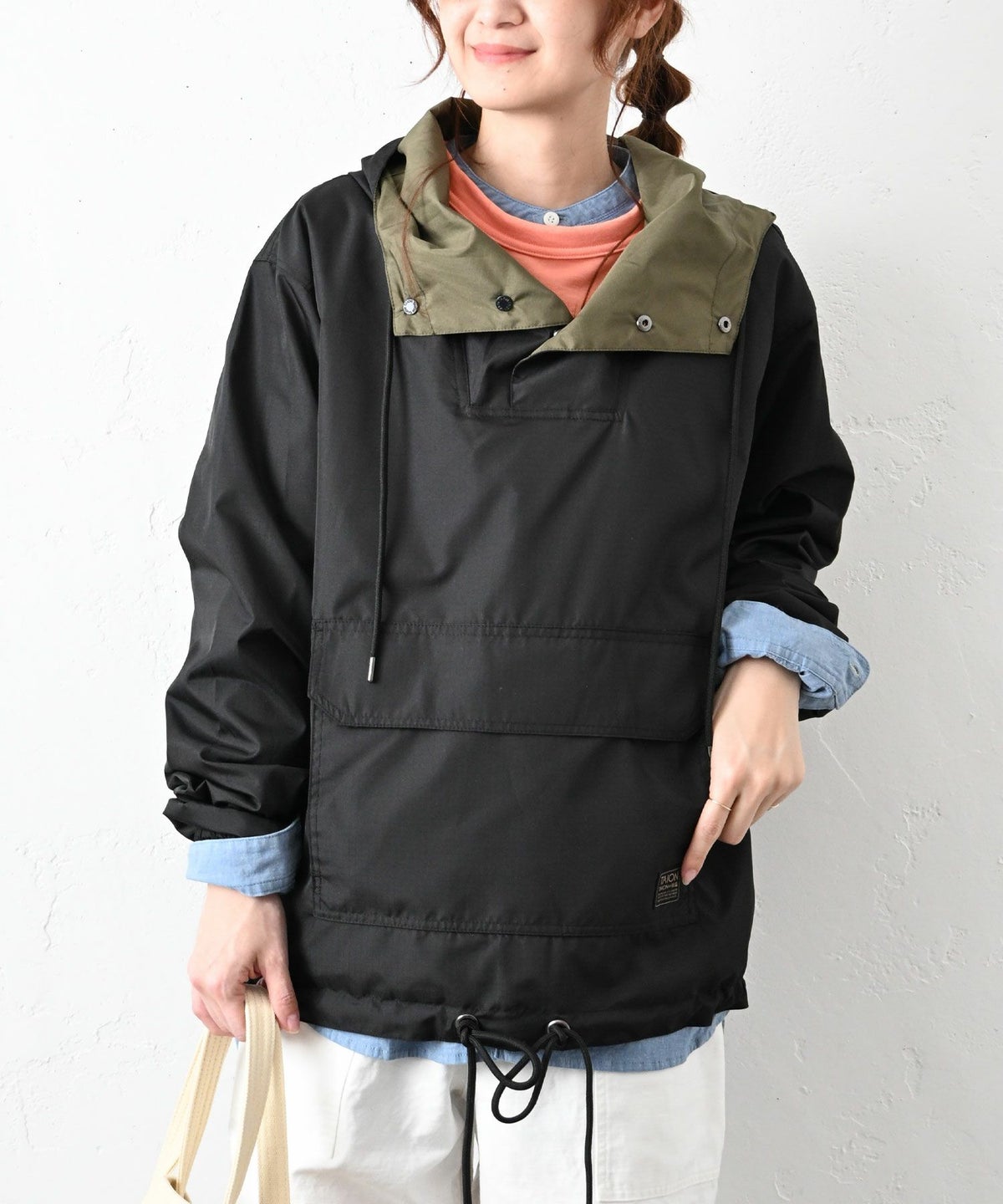 TAION｜リバーシブルアノラックパーカー [[TAION-R106NDML-1]][C]