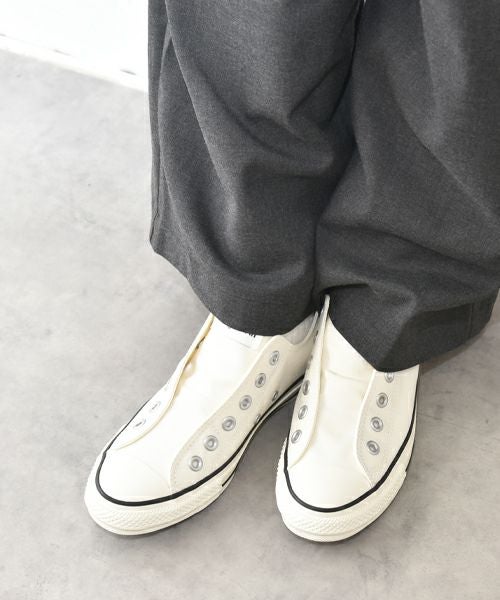 CONVERSE｜キャンバススリッポンスニーカー [[31314091]][C]