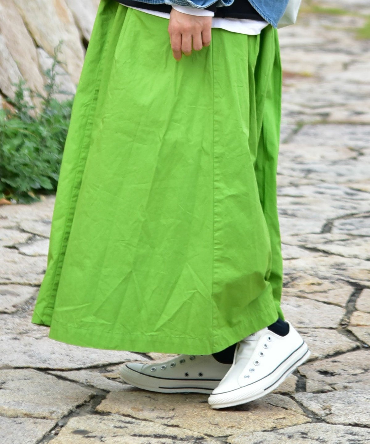 CONVERSE｜キャンバススリッポンスニーカー [[31314091]][C]