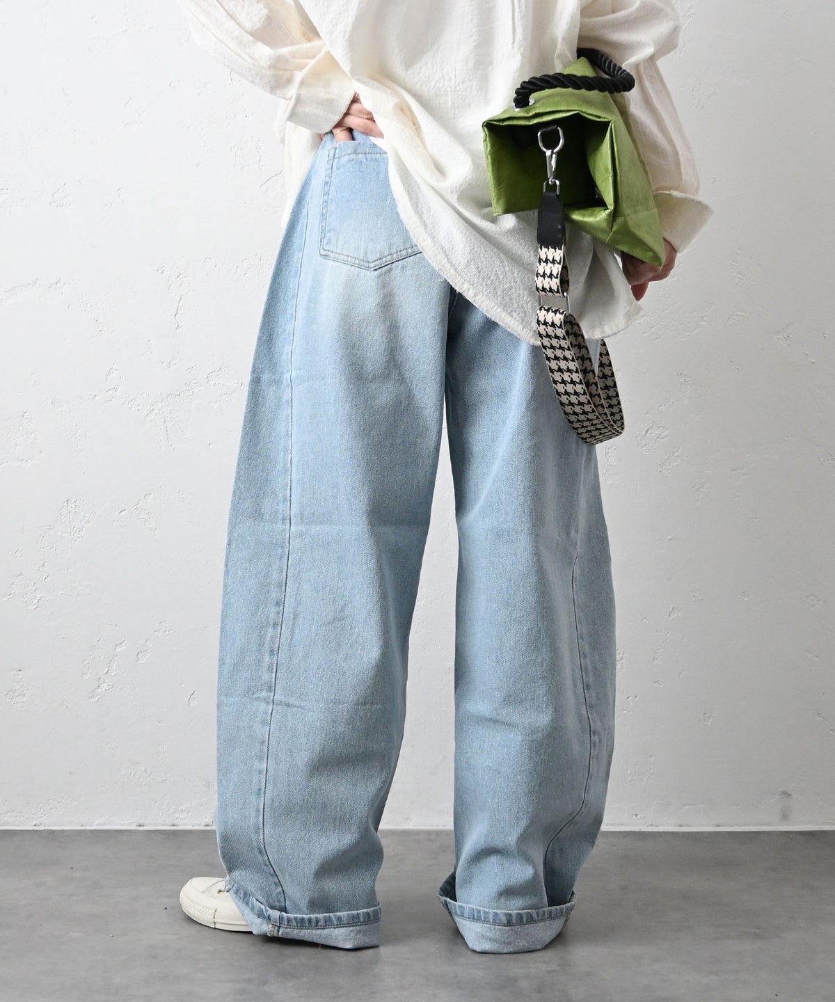 CCOMA｜バギーワイドデニムパンツ [[C06]][C]