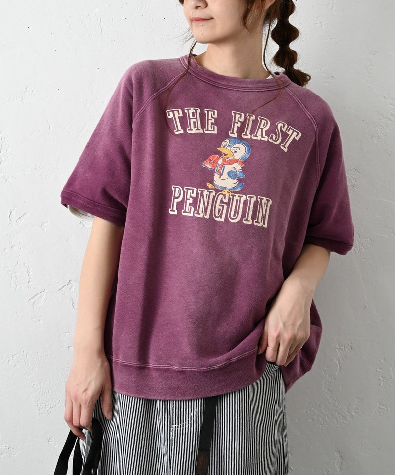 DENIM&DUNGAREE｜ビンテージウラケPENNIE S/Sスウェット [[22620420]][C]